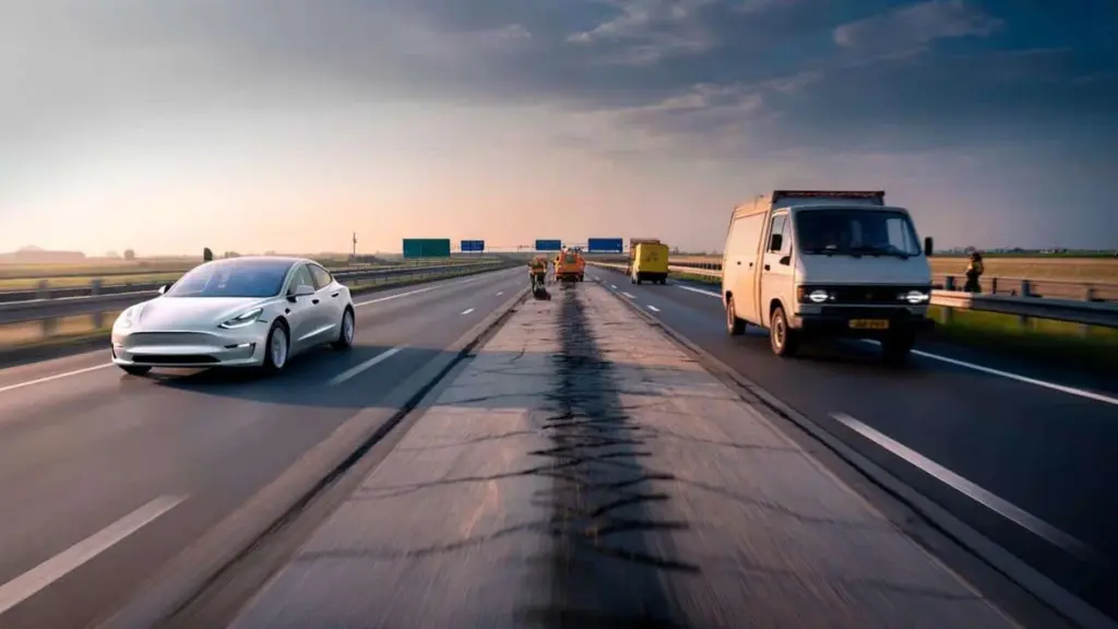 Udržitelná jízda, opotřebované silnice: skryté náklady elektrické mobility